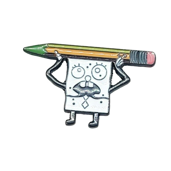 Spongebob - Doodle‎ Bob Pin - Picture 1 of 3